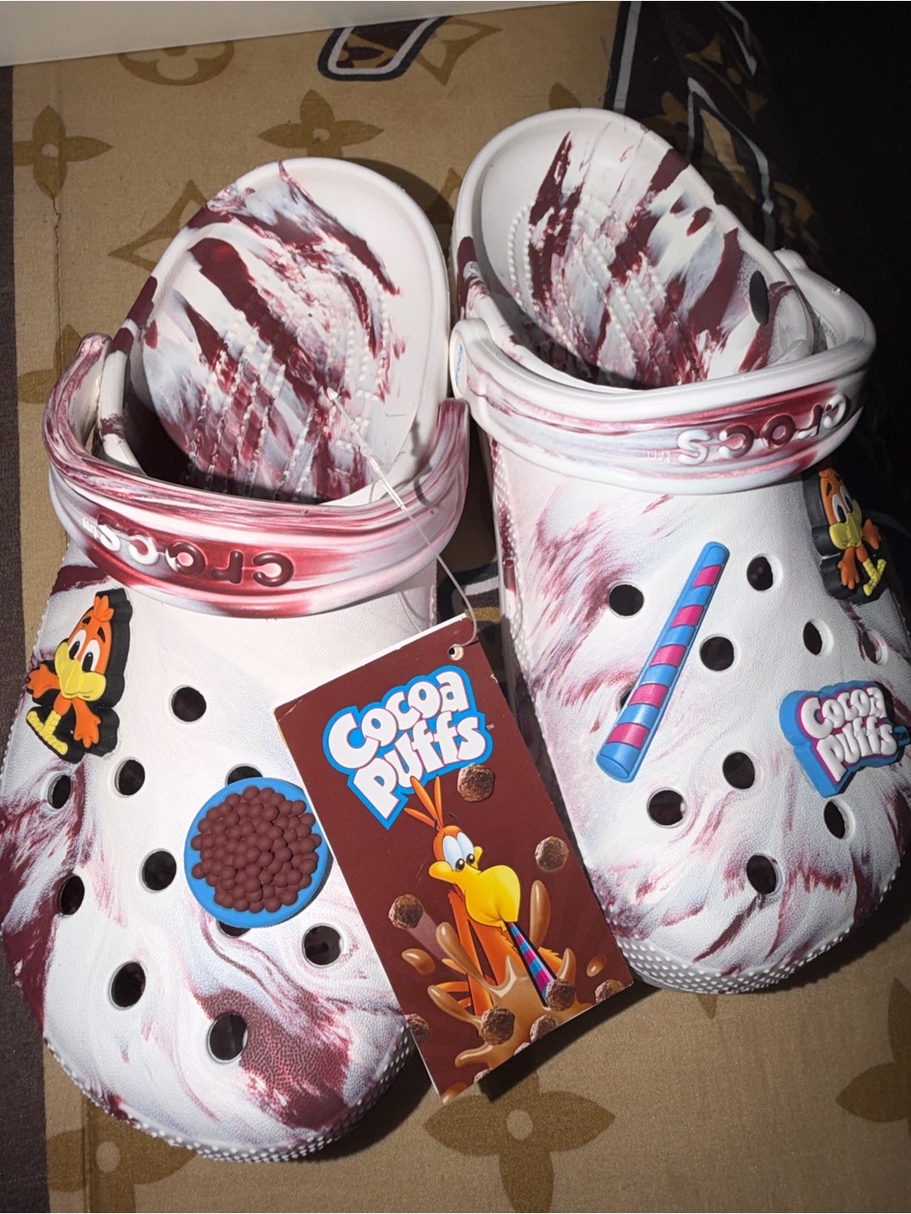 Crocs X Cocoa Puffs Jibbitz